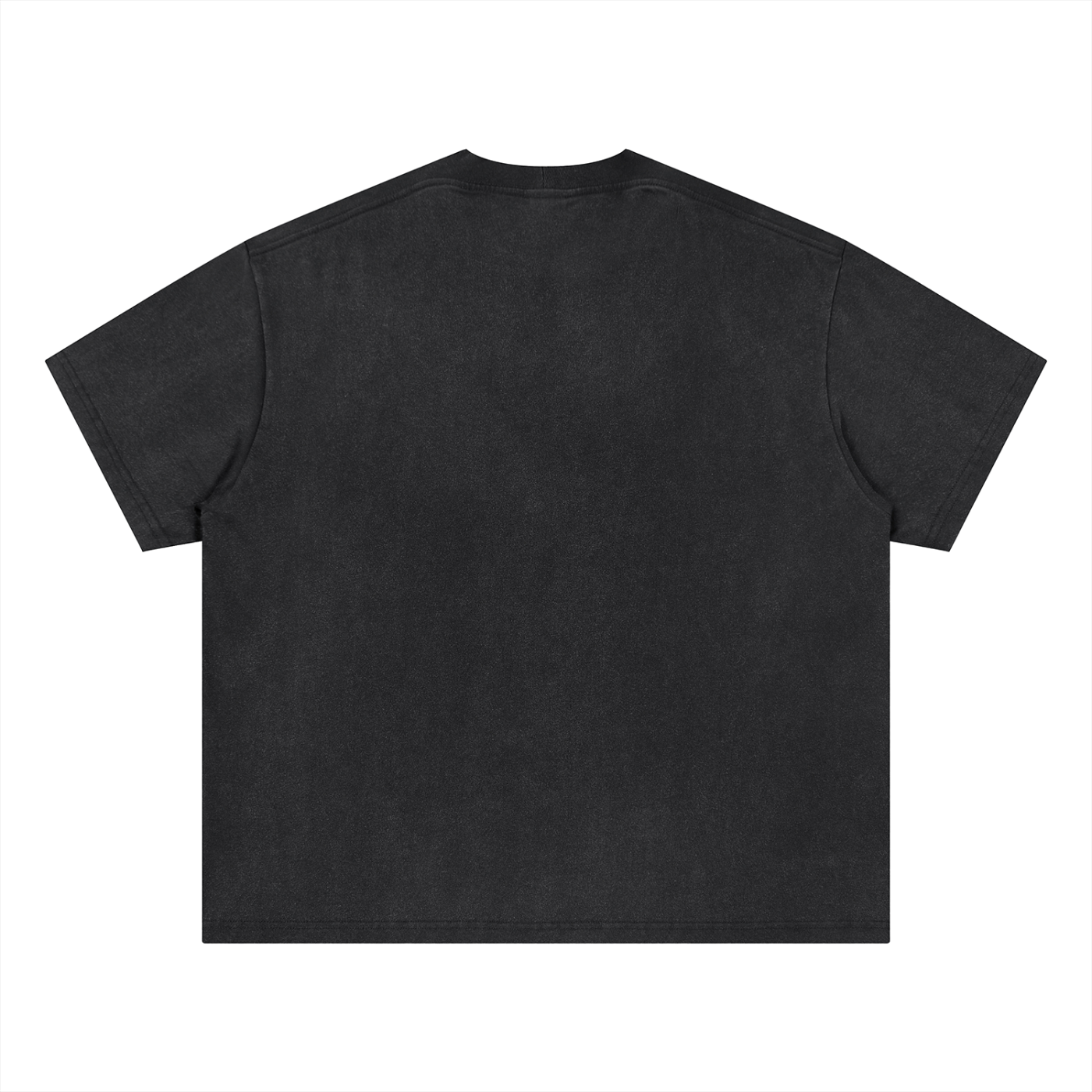 MONOCHROME WASHED BOXY BLACK