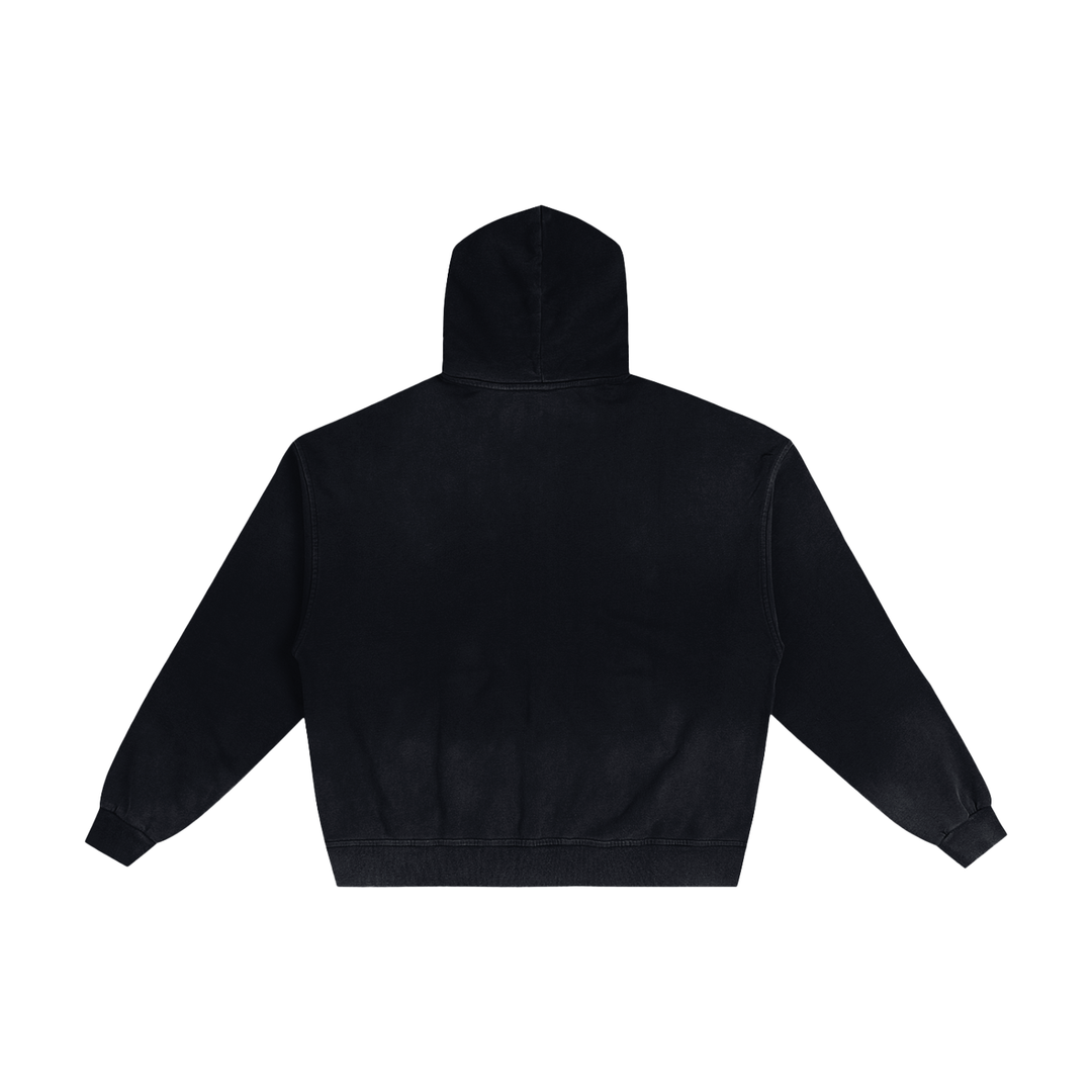 O.G Riche Black Zip up Hoodie