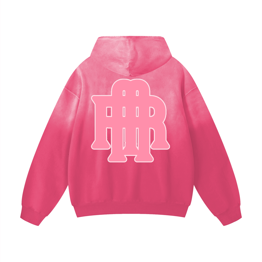 Heavyweight  Mentalitè Pink  Oversized Hoodie