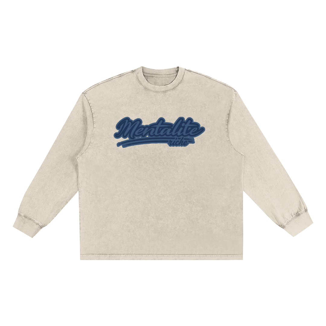 Mentalitè Blue Crème  Long sleeve