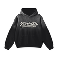 Heavyweight Riche Black Sunfade Oversized Hoodie