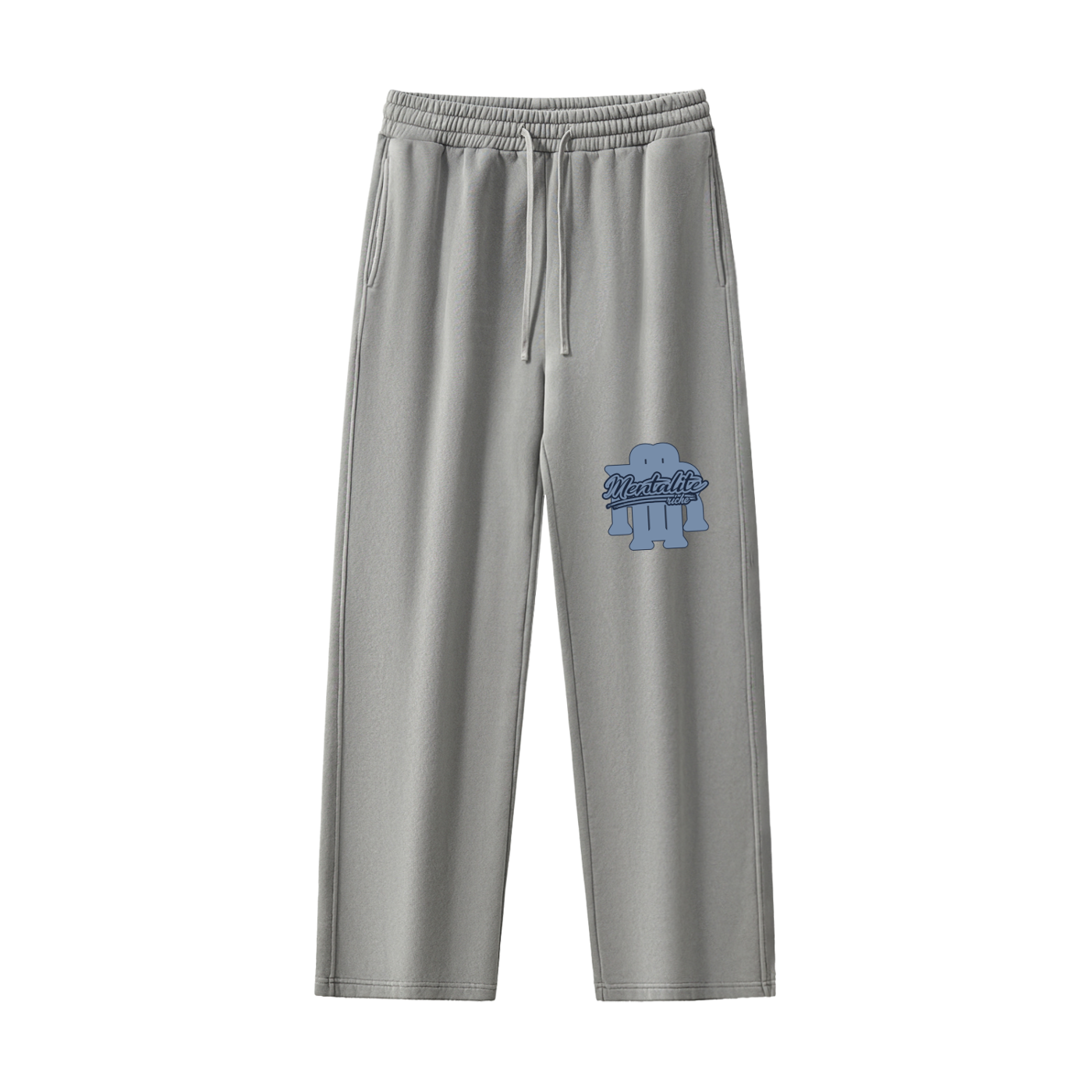 Light Grey Mentalitè Riche Washed Fleece Sweatpants