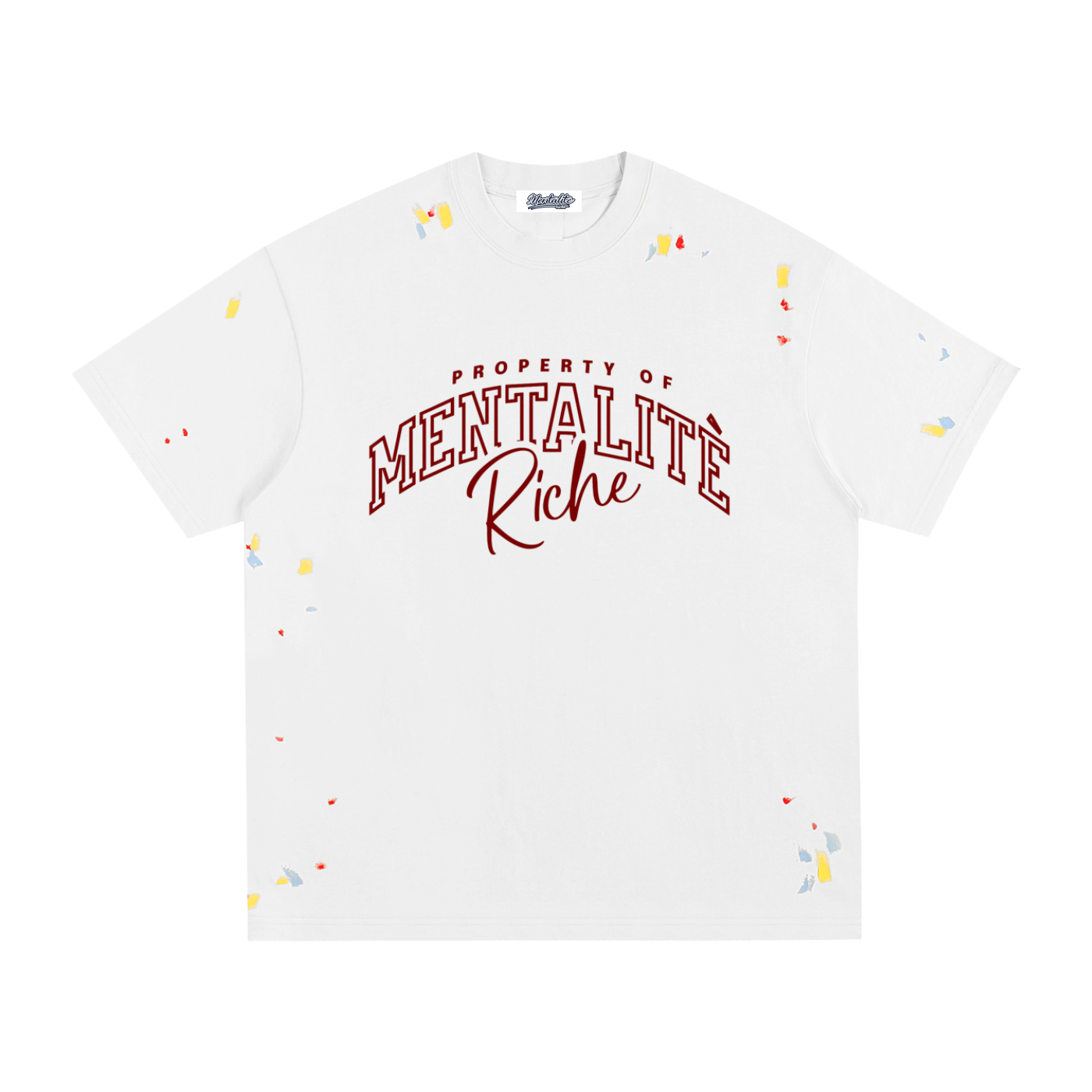 Rich In Love Paint Splatter T-Shirt Limited Edition