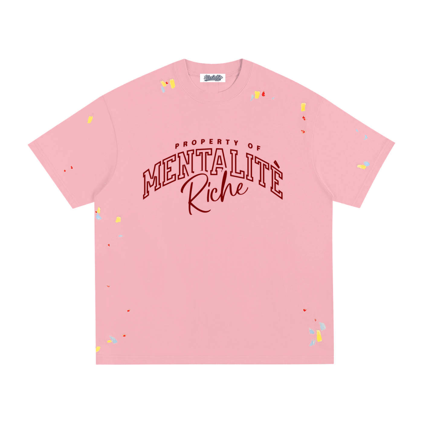 Rich In Love Paint Splatter T-Shirt Limited Edition