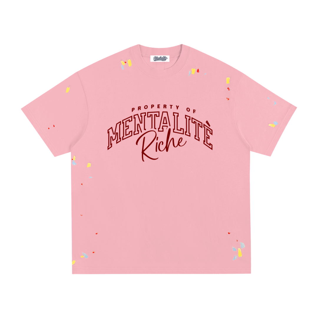 Rich In Love Paint Splatter T-Shirt Limited Edition