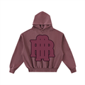 Red Mentalitè Riche Washed Fleece Hoodie