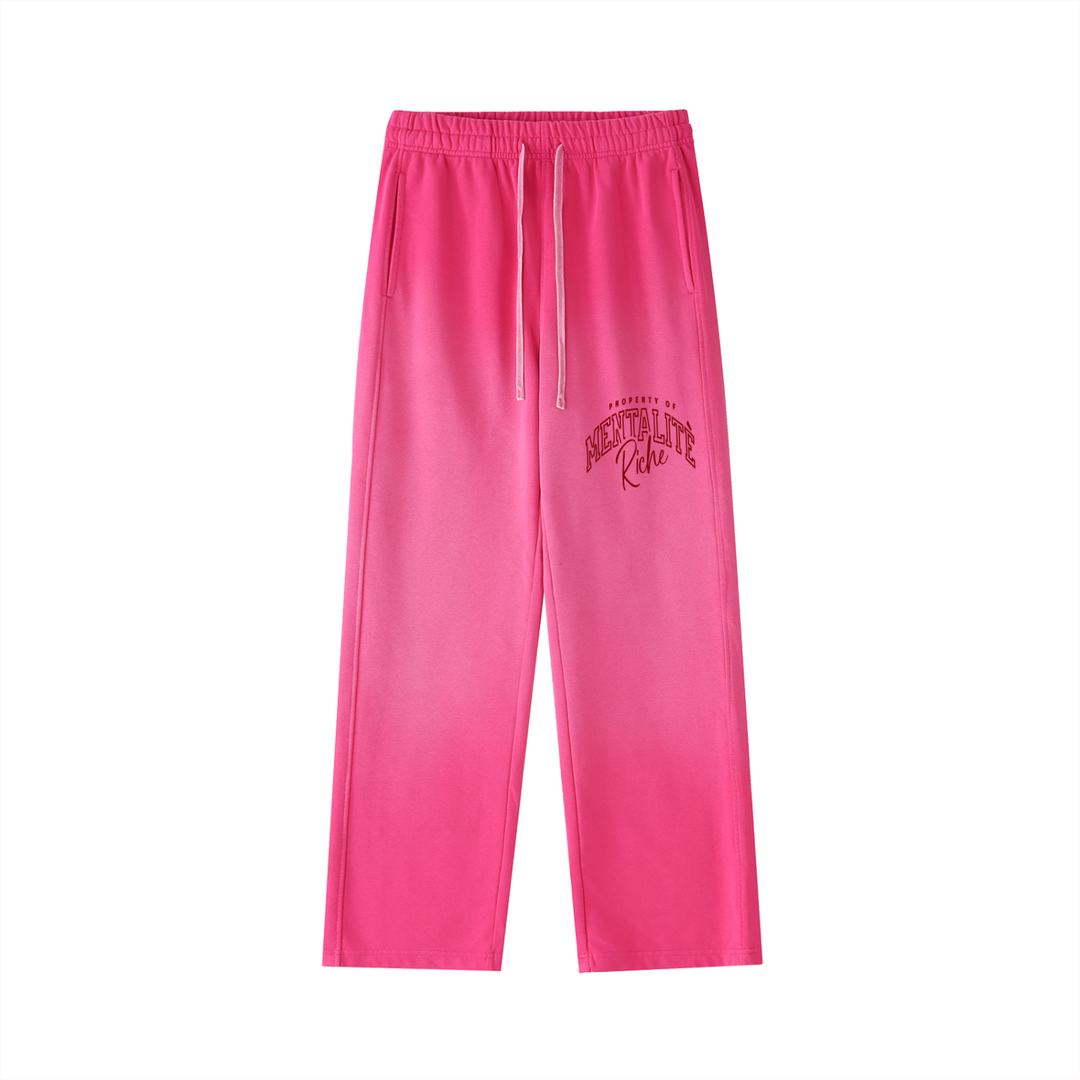 Rich in Love Vintage Washed Gradient Straight-Leg Sweatpants Limited Edition