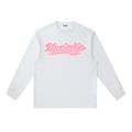 White Rich in Love  Crewneck Long-Sleeve T-Shirt