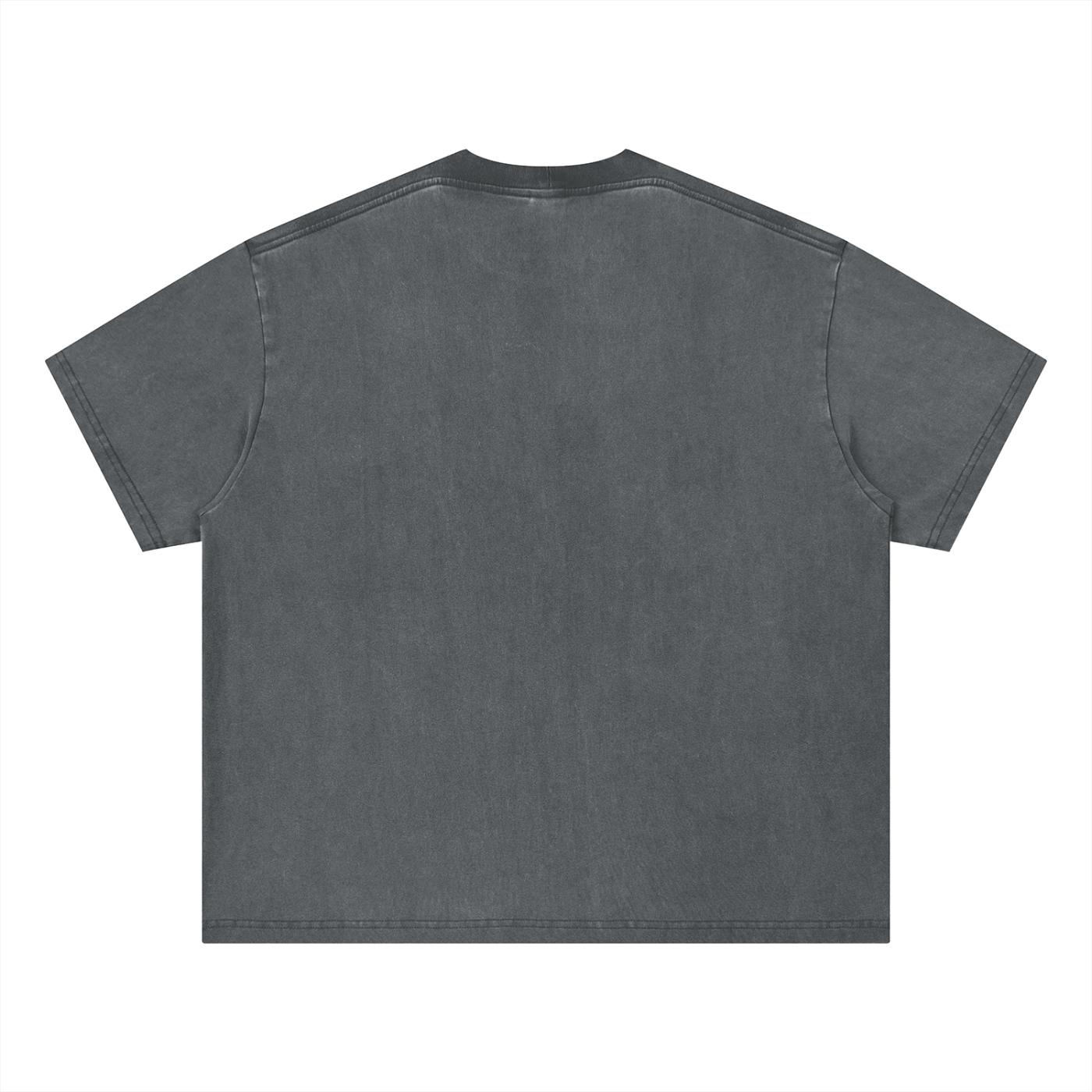 MONOCHROME WASHED BOXY DARK GREY