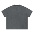 MONOCHROME WASHED BOXY DARK GREY
